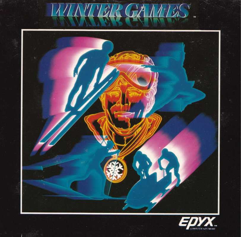 Winter Games box art for Amstrad CPC